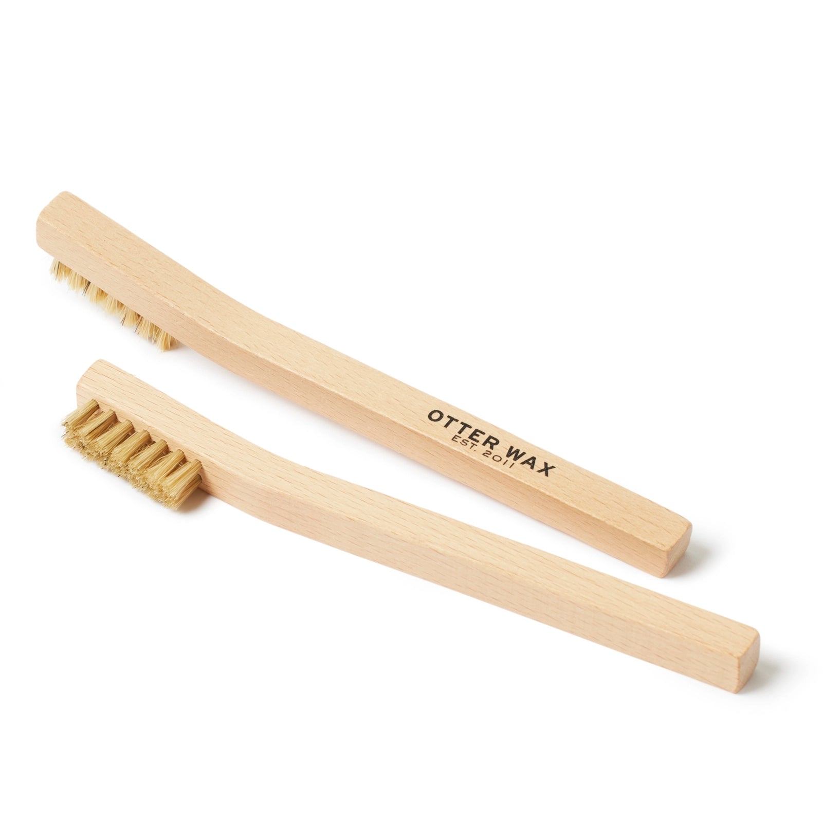 Otter Wax Horsehair Bristle Leather Buffing Brush