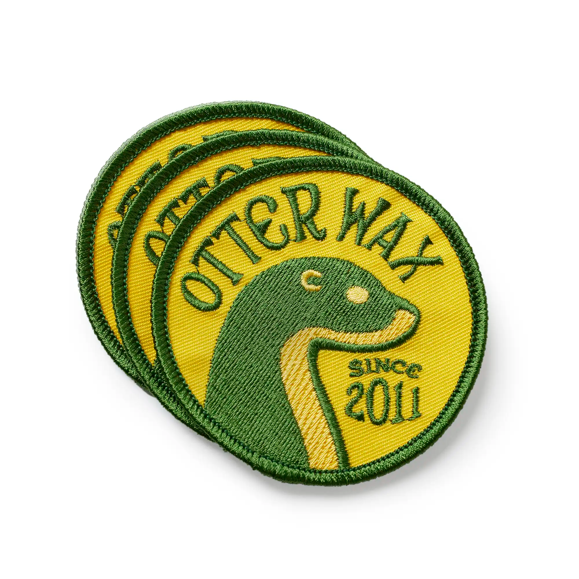 Otter Wax Keep Oregon Weird Fabric Sew On Patch
