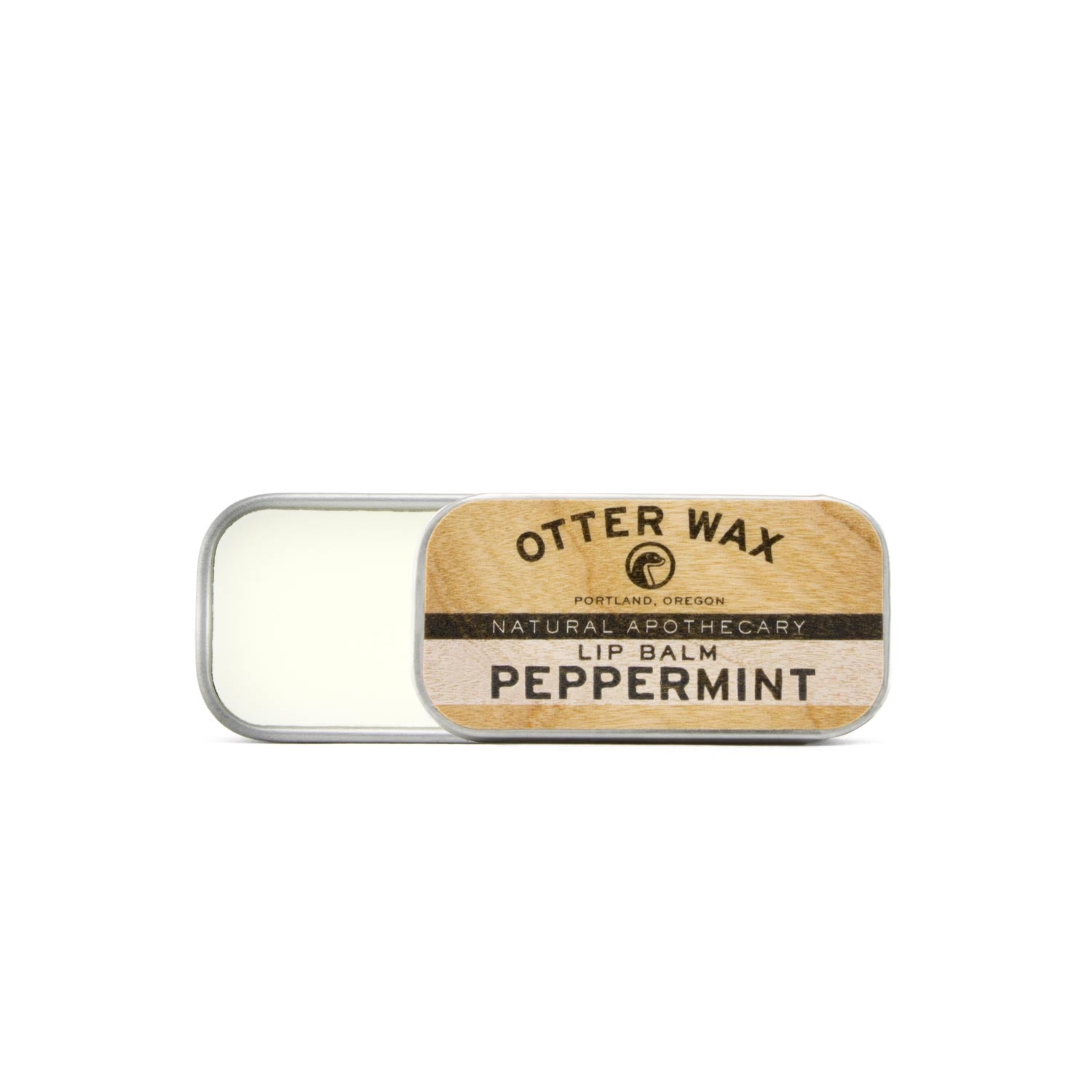 Otter Wax All Natural Peppermint Moisturizing Lip Balm Treatment With Beeswax Shea Butter And Essential Oils To Nourish Hydrate And Heal Dry Cracked Lips
