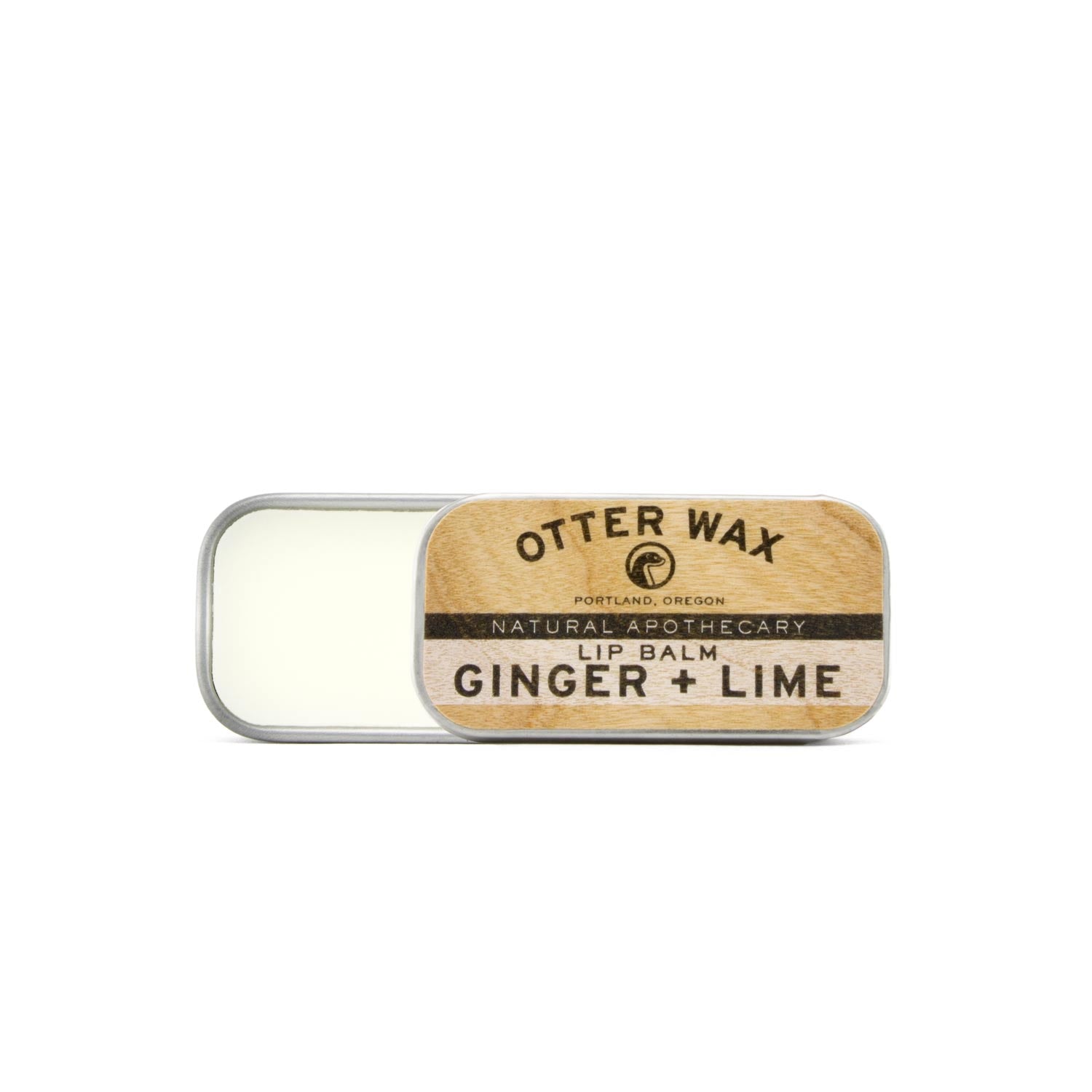 Otter Wax All Natural Ginger Lime Moisturizing Lip Balm Treatment With Beeswax Shea Butter And Essential Oils To Nourish Hydrate And Heal Dry Cracked Lips