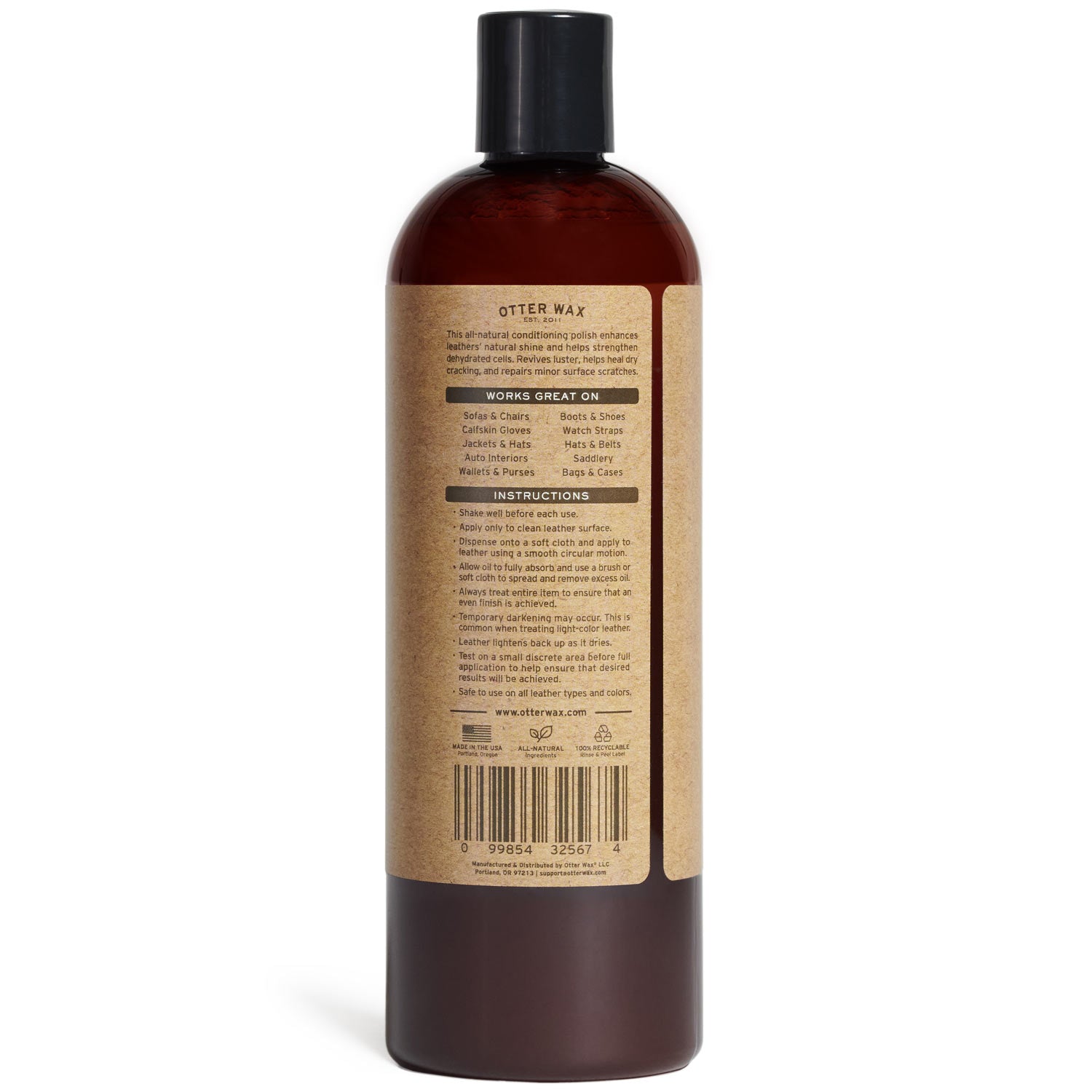 How To Apply Otter Wax All Natural Leather Conditioning And Polishing Oil For Furniture Jackets Boots Car Interiors And More