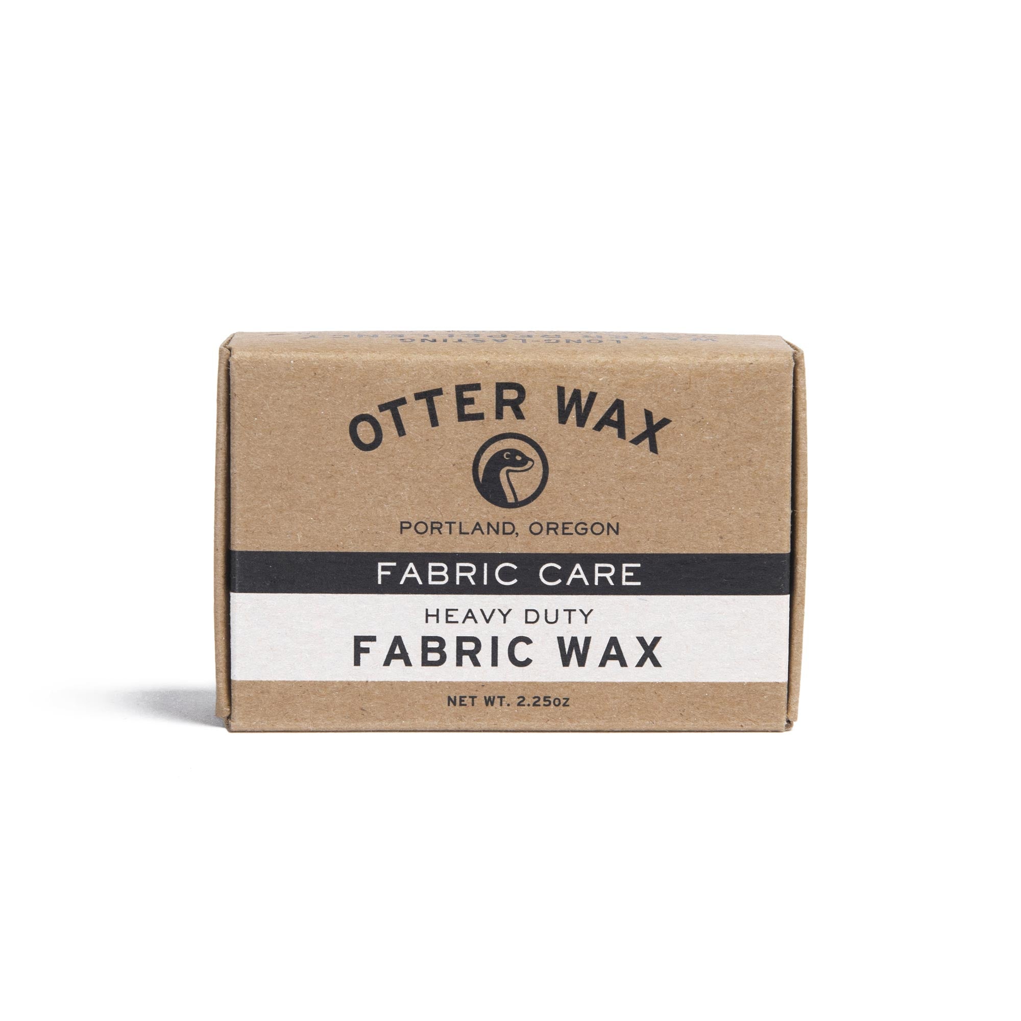 Otter Wax Heavy Duty Fabric Wax Regular 2.25oz Bar Best Natural And Handmade Wax To Waterproof And Protect Canvas Tincloth And Oilcloith Fabric