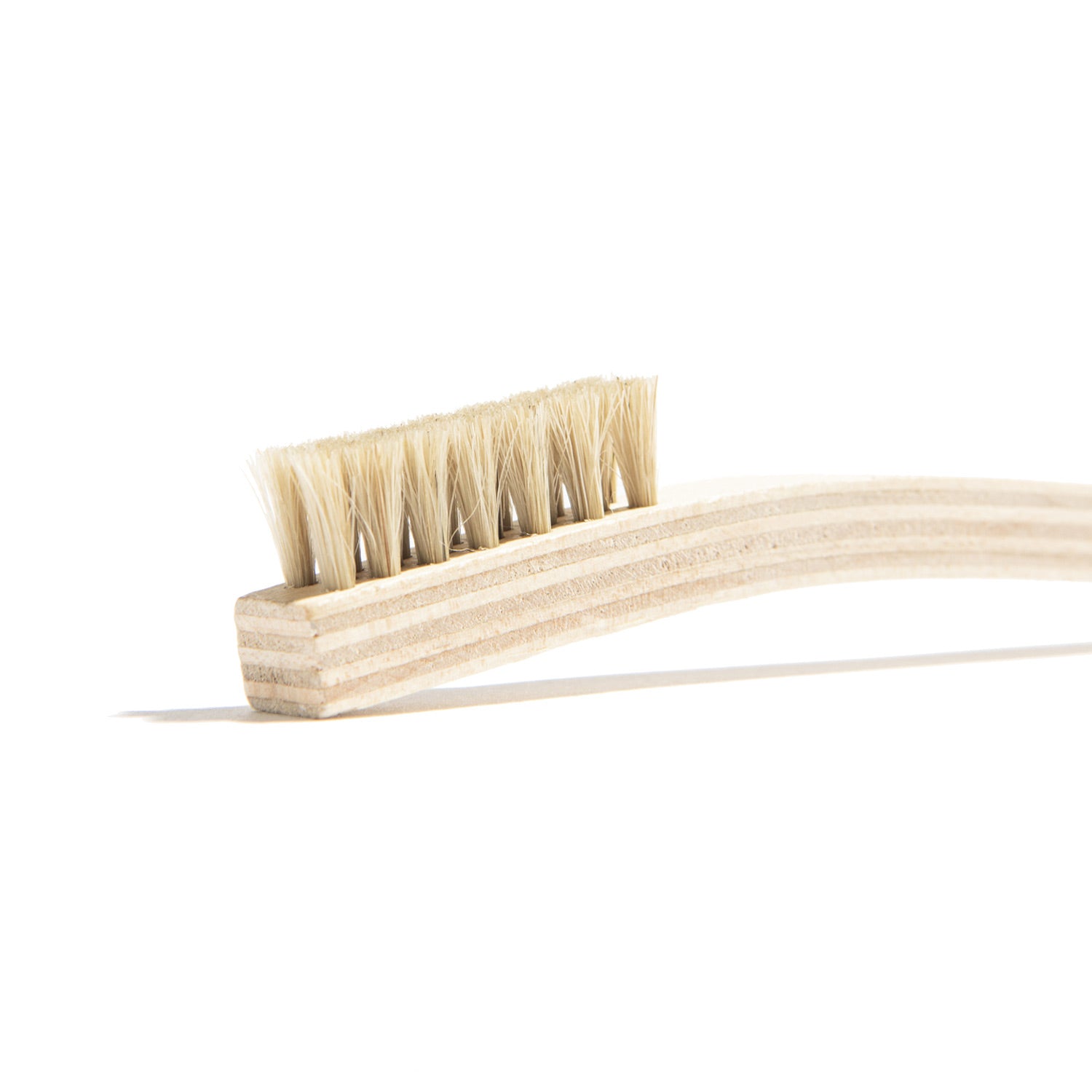 Generic Soft Body Dust Brush Oyster Beige with Horse Hair Bristles