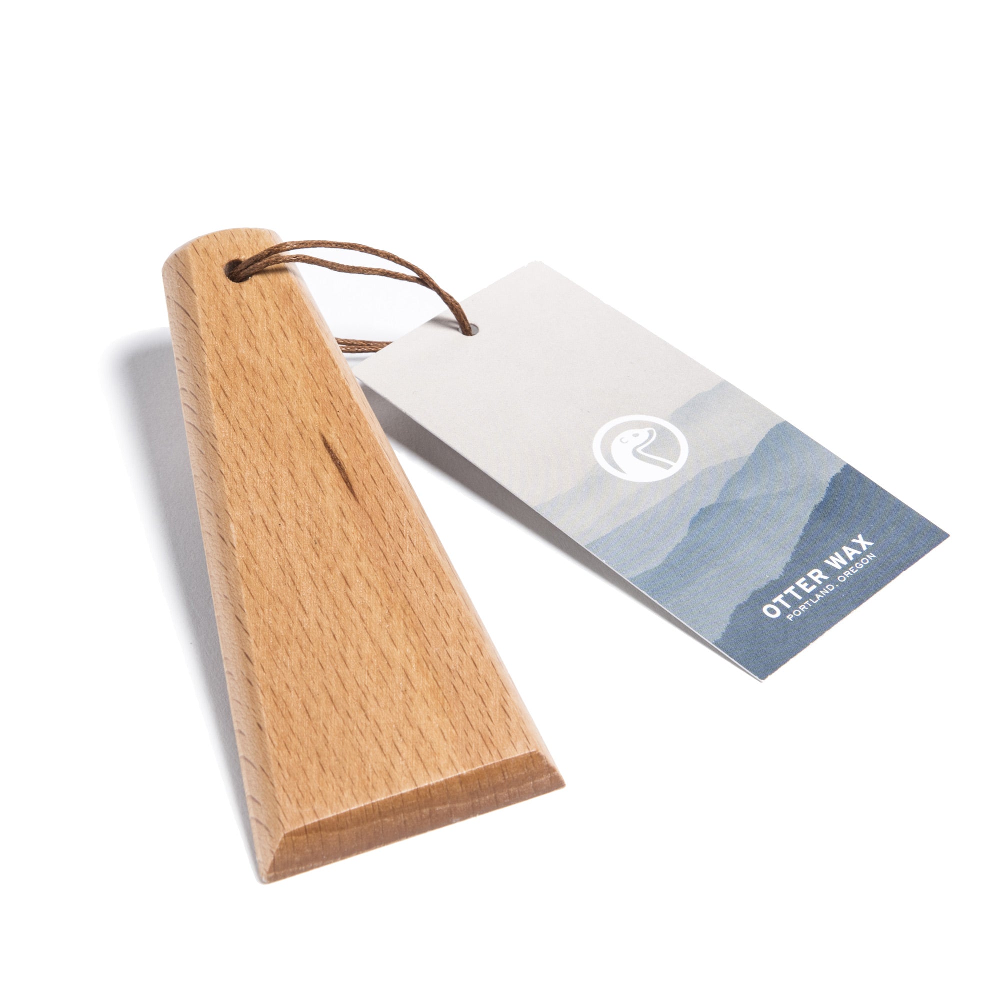Otter Wax Waxed Canvas Wood Smoothing Tool For Waxing Tincloth Oilcloth And Canvas Fabrics And Waterproofing