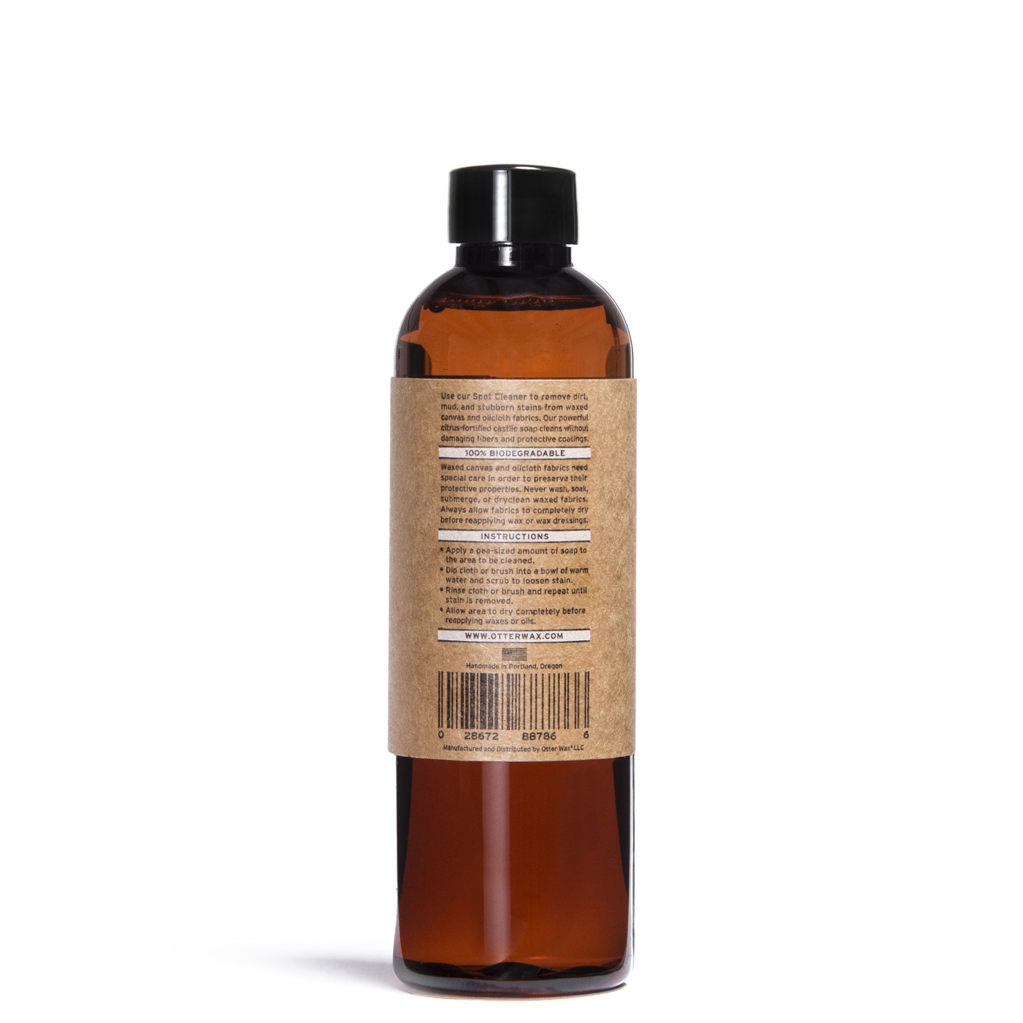 Otter Wax Waxed Canvas Spot Cleaner Citrus Soap Best For Cleaning Tincloth Canvas And Waxed Fabrics Removes Stains And Deodorizes